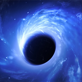 Ein schwarzes Loch